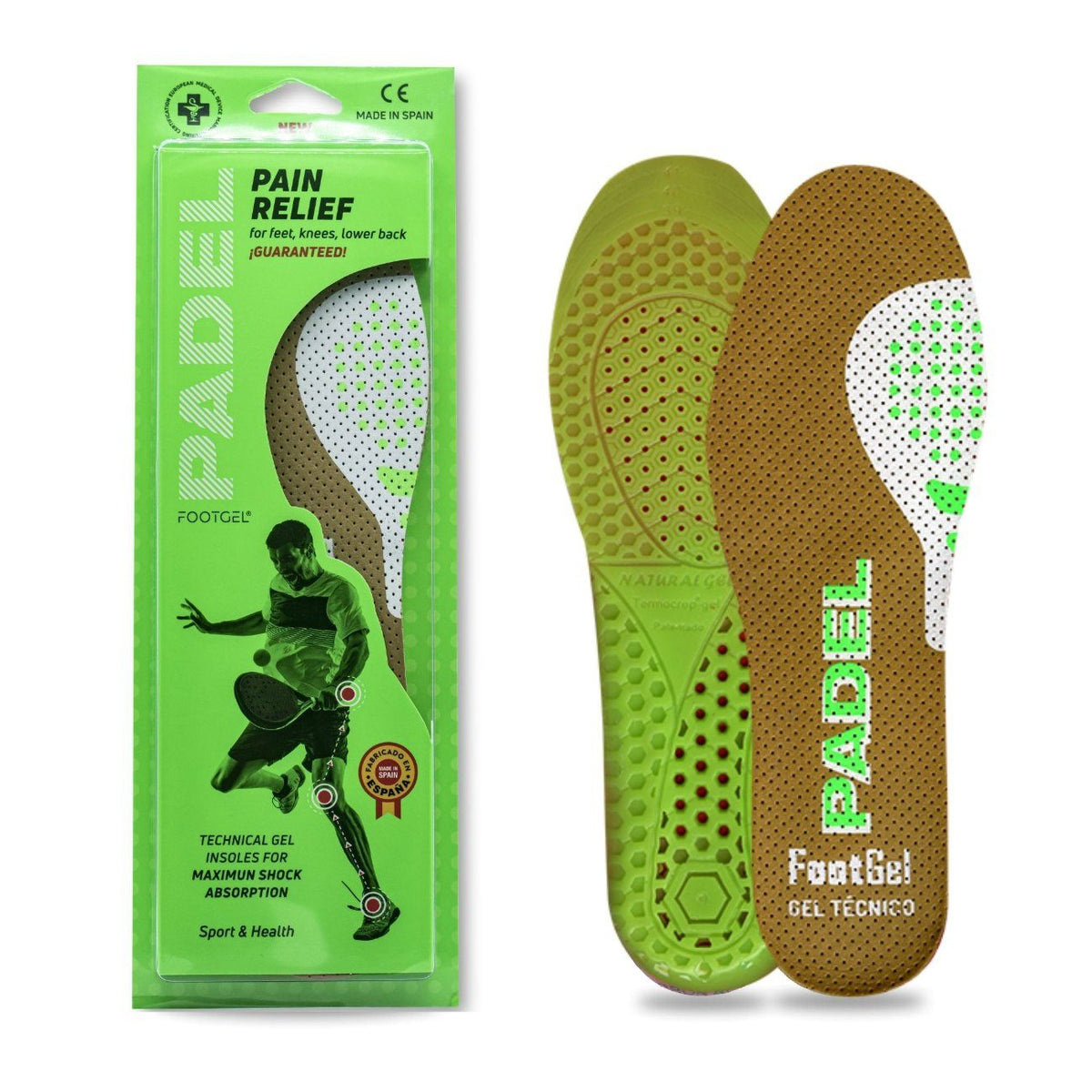 Footgel Pádel